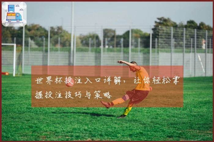 世界杯投注入口详解，让你轻松掌握投注技巧与策略
